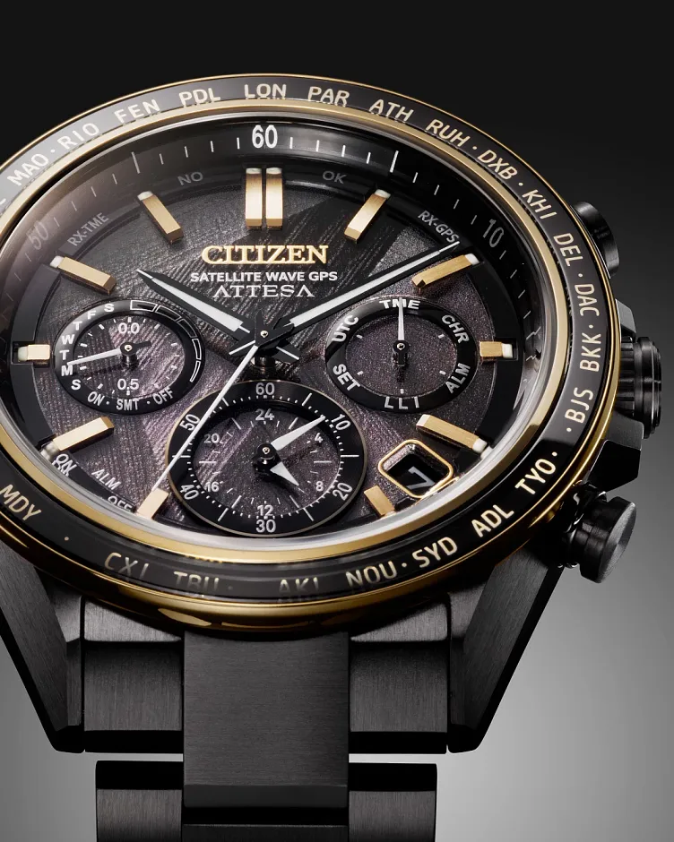 ATTESA LIGHT in BLACK Black Dial Super Titanium with DLC Coating ATTESA LIGHT in BLACK Black Dial Super Titanium with DLC Coating